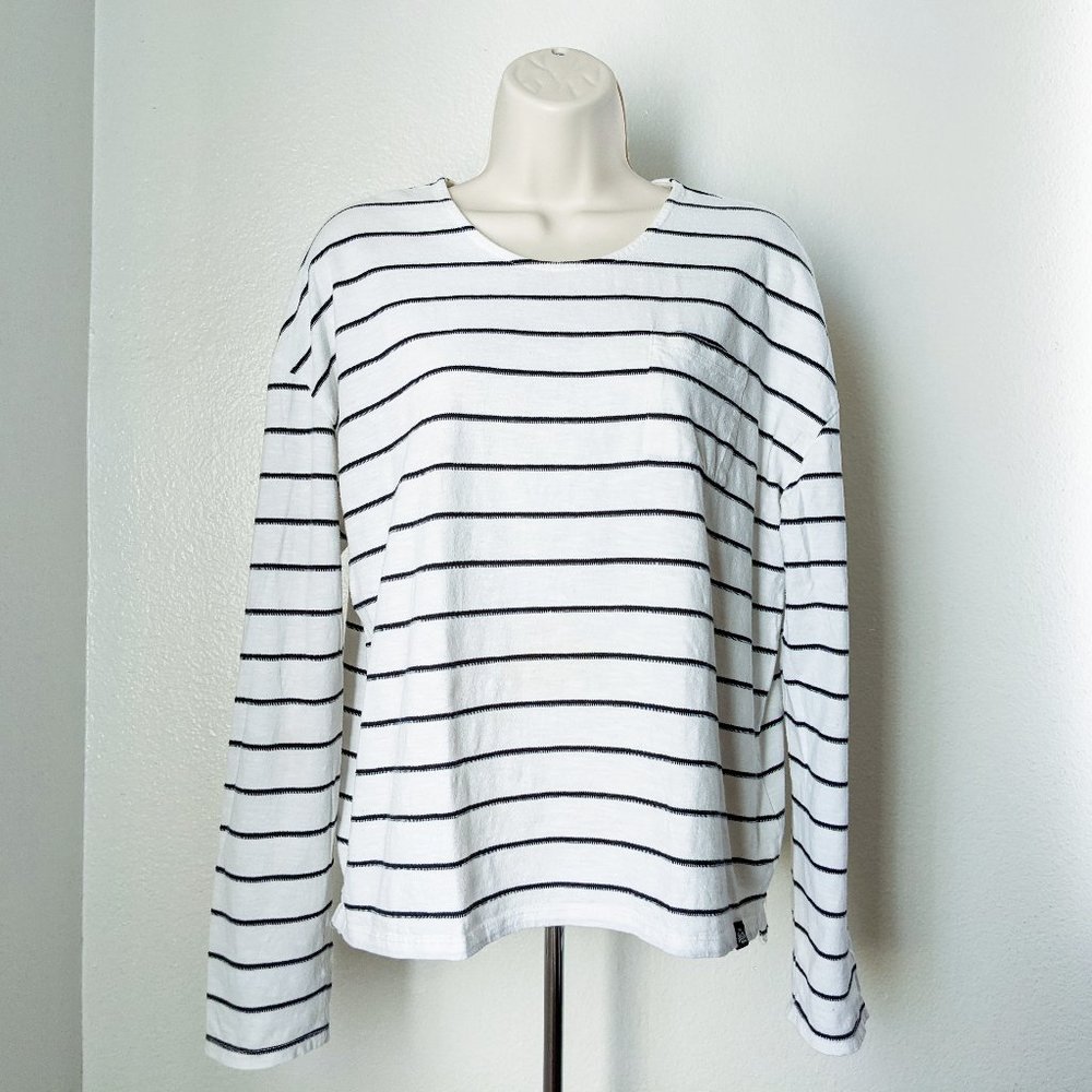 Superdry Striped Long Sleeve T-Shirt